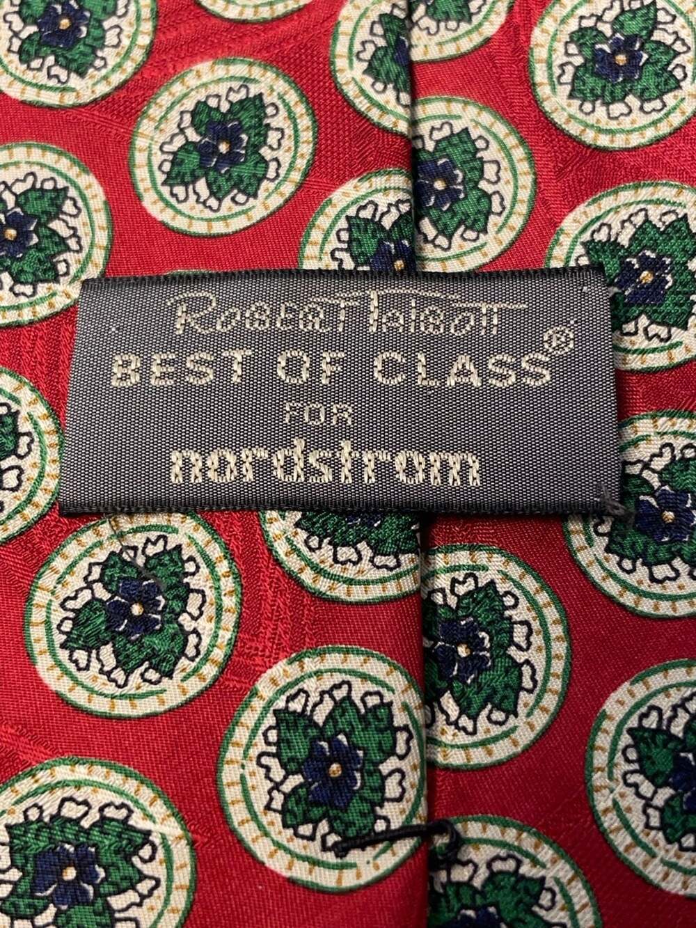 Robert Talbott Nordstrom Best Of Class Hand Sewn Finest Silk Mens Neck tie